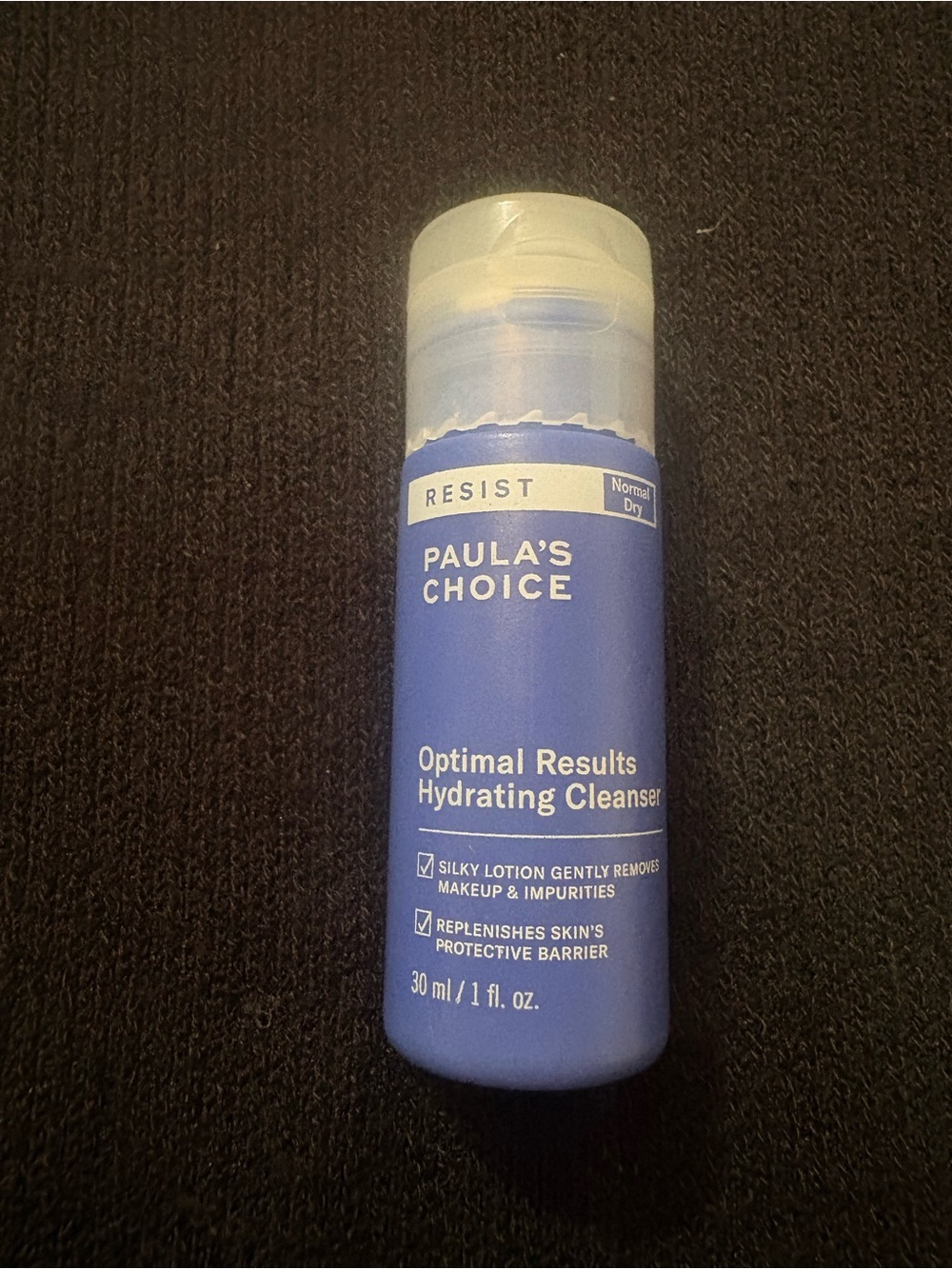 NEW Paula's Choice Resist Optimal Results Hydrating Cleanser Sealed 30ML/1OZ